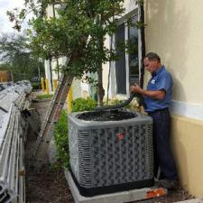 Commercial HVAC Installation with Metal Duct System on Commercial Circle in Fort Pierce 7