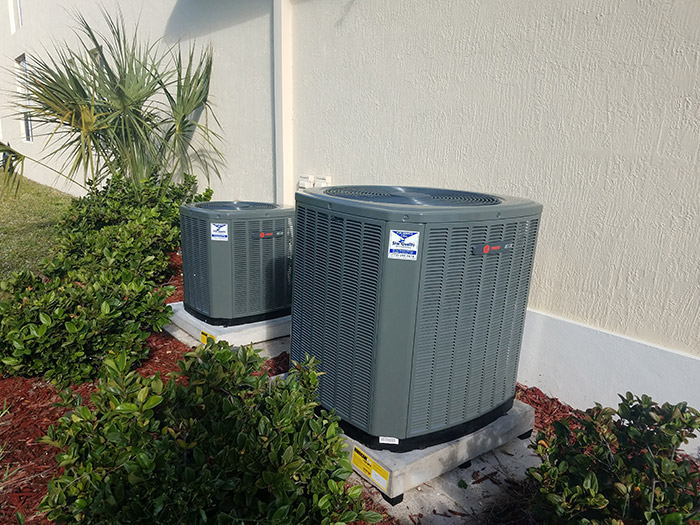 2 trane ac system installation vero beach fl