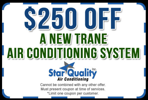 $250 Off a New Trane Air Conditioning System